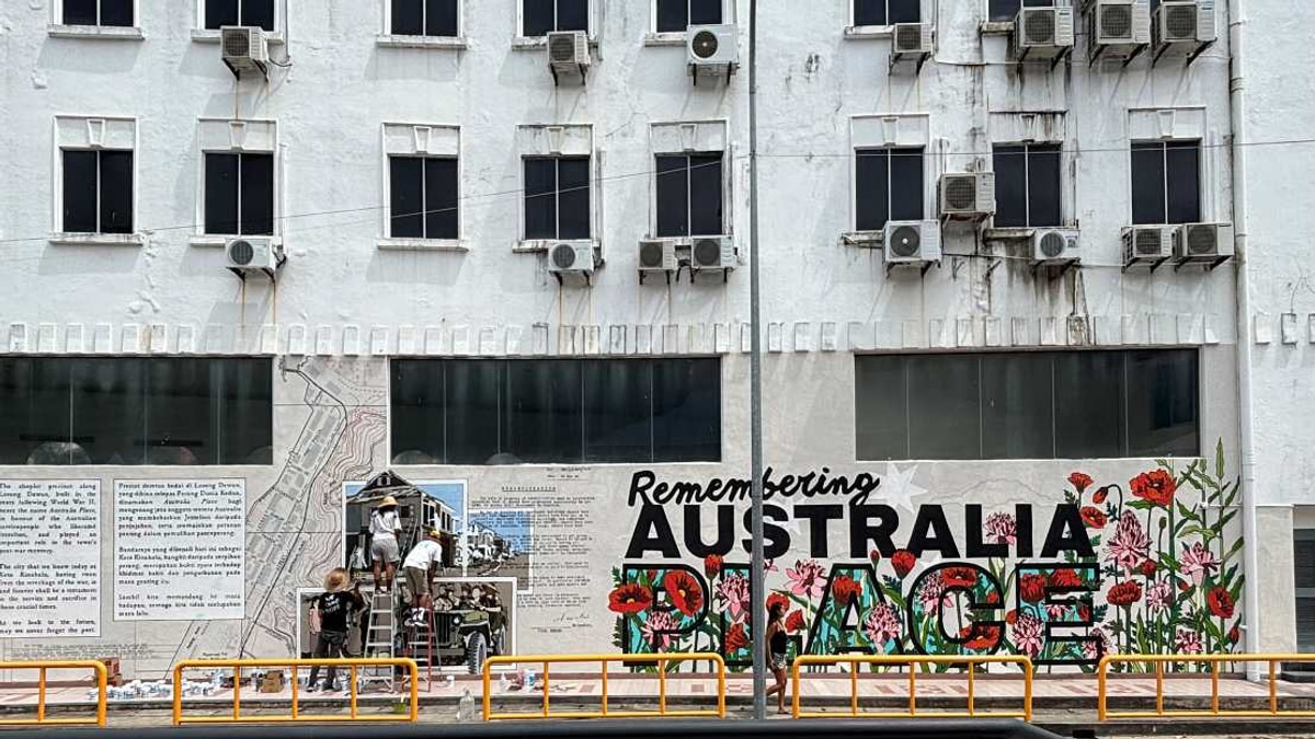 Kota Kinabalu Unveils 'Remembering Australia Place' Mural Honouring Seven Decades of Bilateral Ties