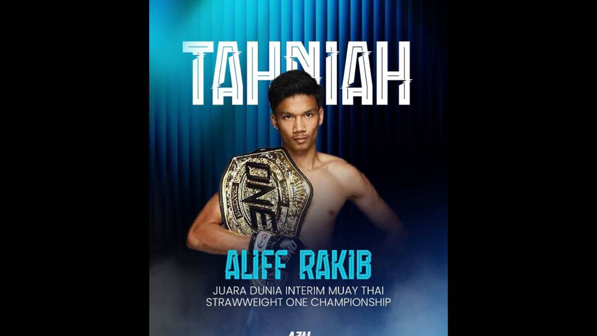 Aliff's ONE Championship Victory Marks Historic Milestone for Malaysian Sport, Says DPM Zahid