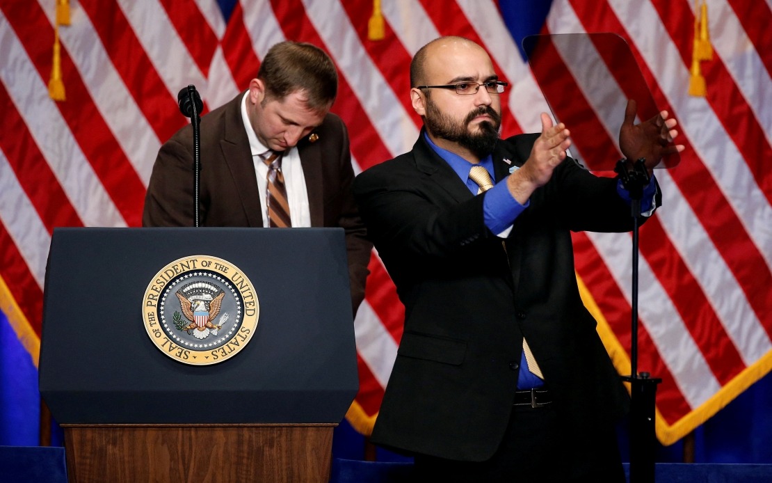 Trump's Teleprompter Operator Suspended Over Alleged Betting Scheme