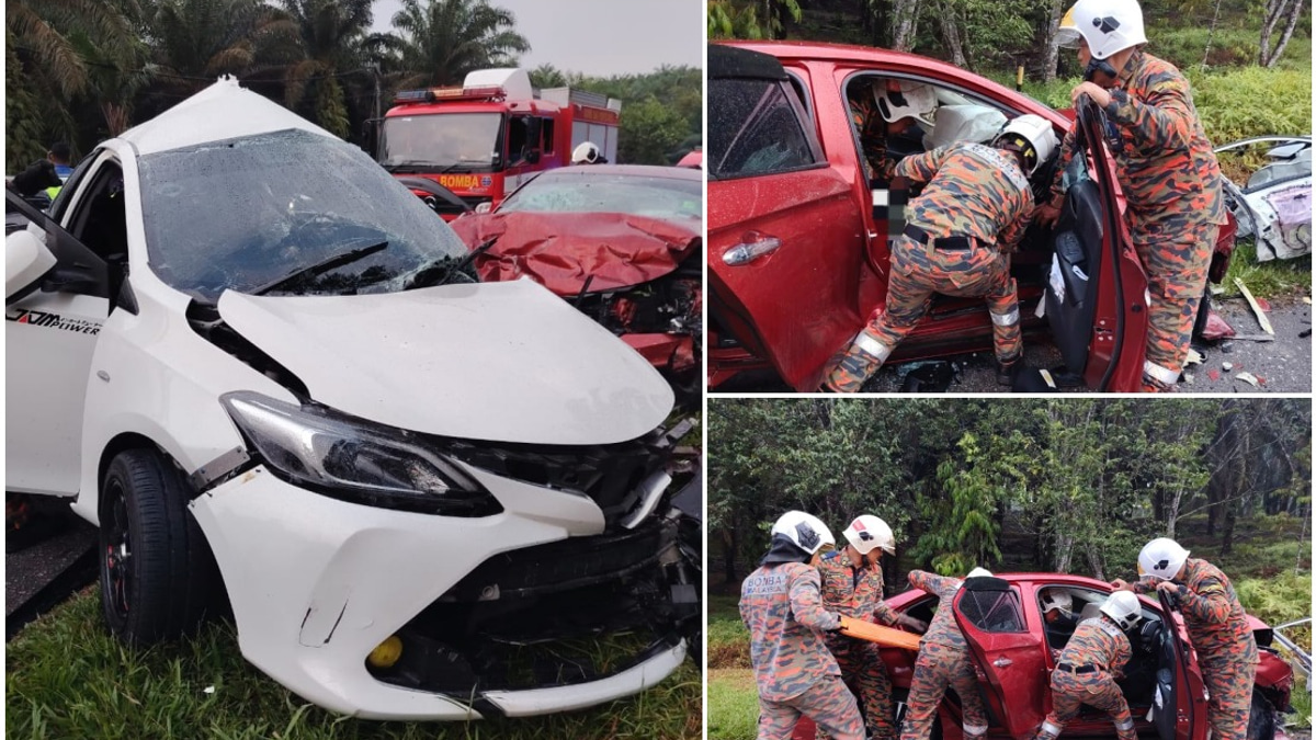 Three Dead in Collision Between Honda City and Toyota Vios in Kota Tinggi