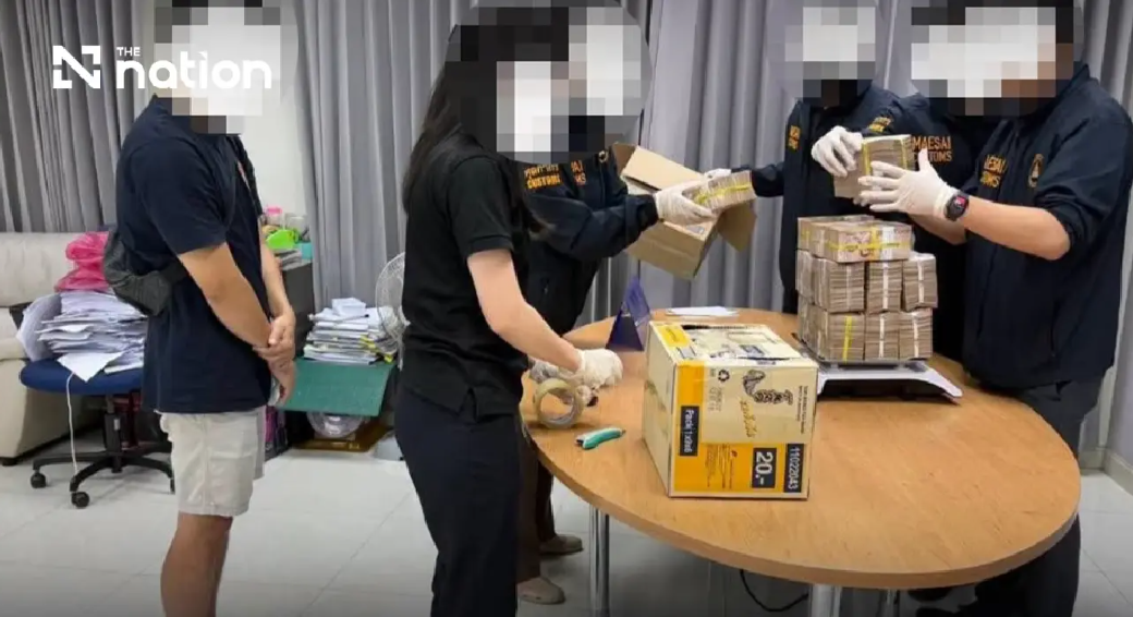 Thai Customs Intercepts B23 Million in Cash Hidden in Snack Boxes at Mae Sai