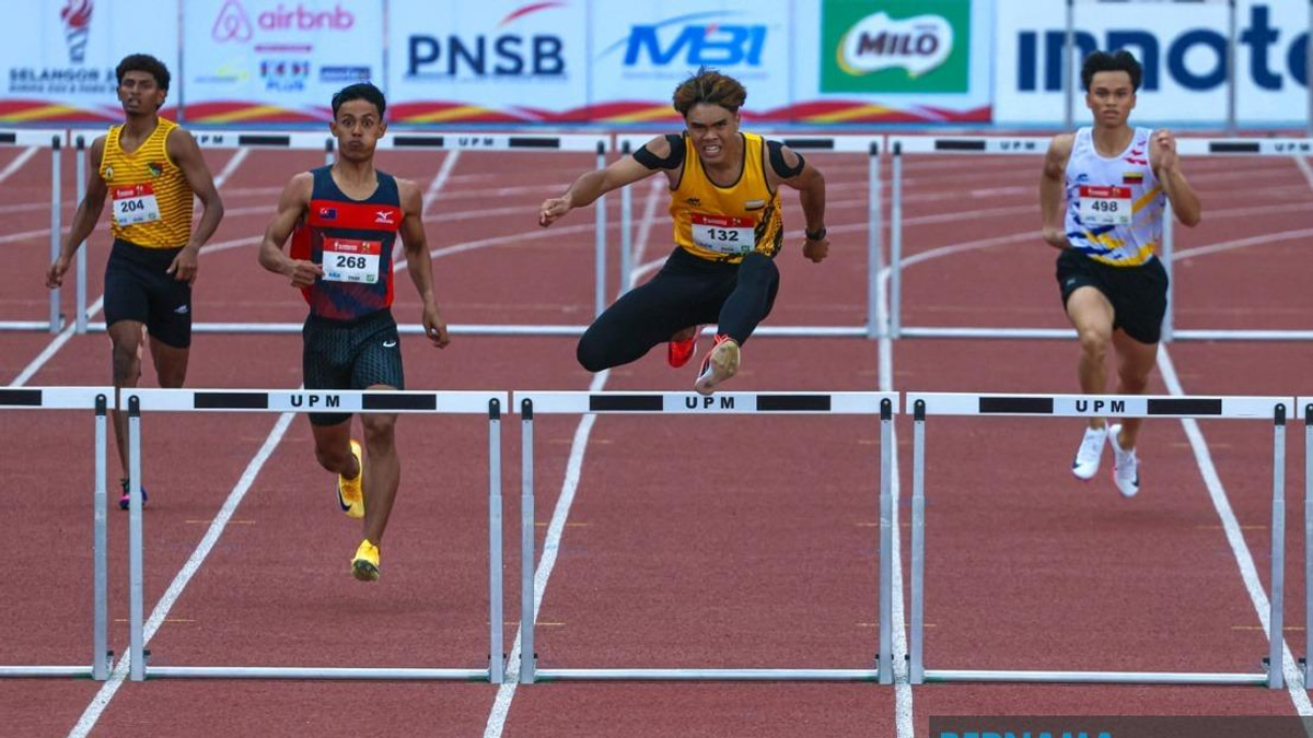 Adib Irfan Secures Perak's First Gold in Athletics at SUKMA 2026