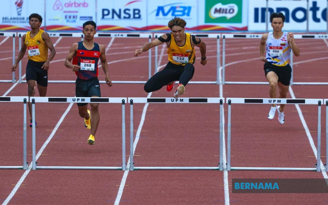 Adib Irfan Secures Perak's First Gold in Athletics at SUKMA 2026