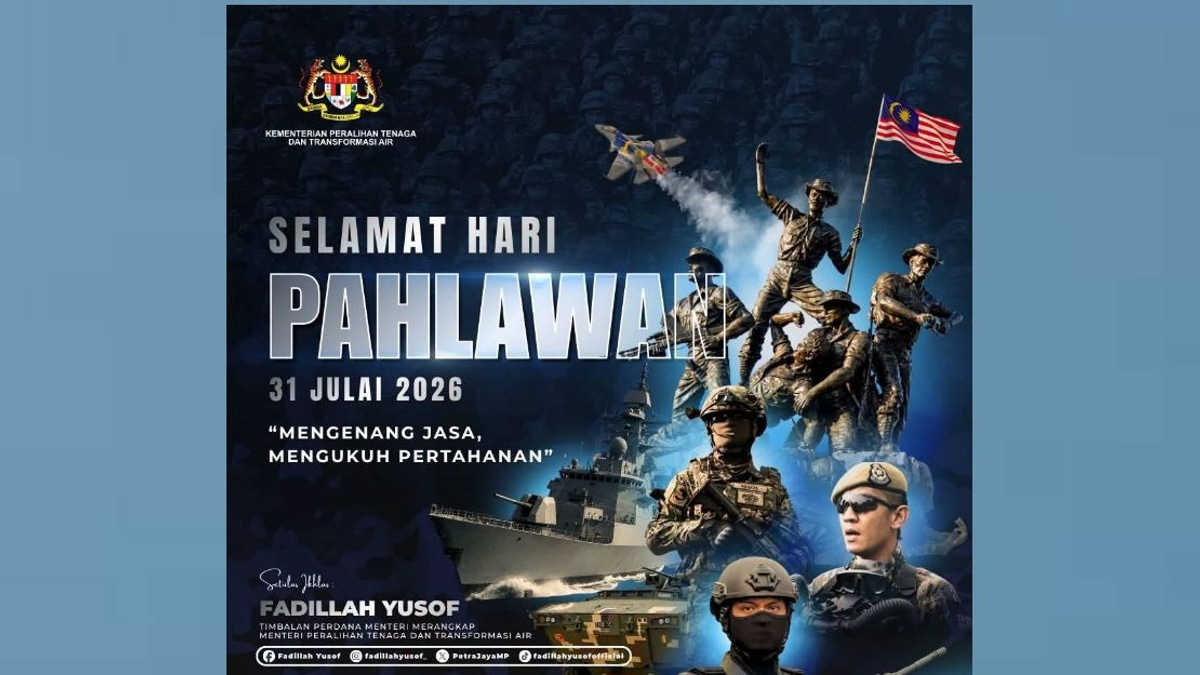 Fadillah Calls on Malaysians to Honour Nation's Heroes on Warriors Day 2026