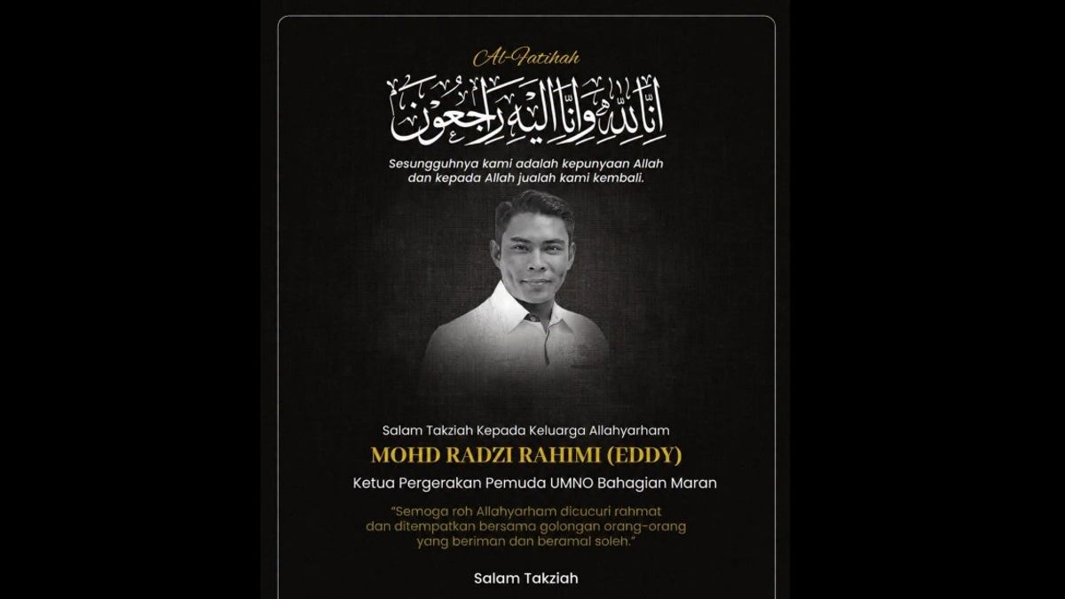 Mohd Radzi Rahimi Death Marks Significant Loss for UMNO, Says Ahmad Zahid